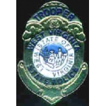 WEST VIRGINIA STATE POLICE PIN MINI BADGE PIN